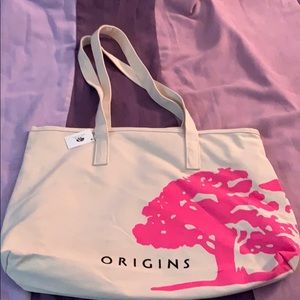 Origins tote bag